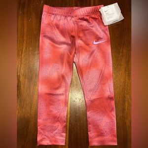 NWT Nike 3T pink legging pants